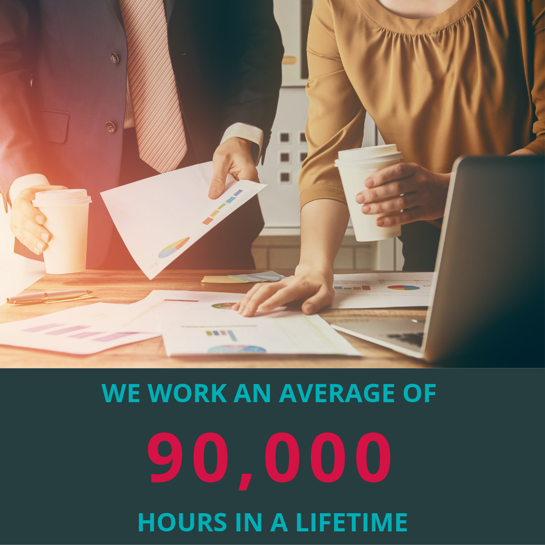 we work an average of 90,000 hours 